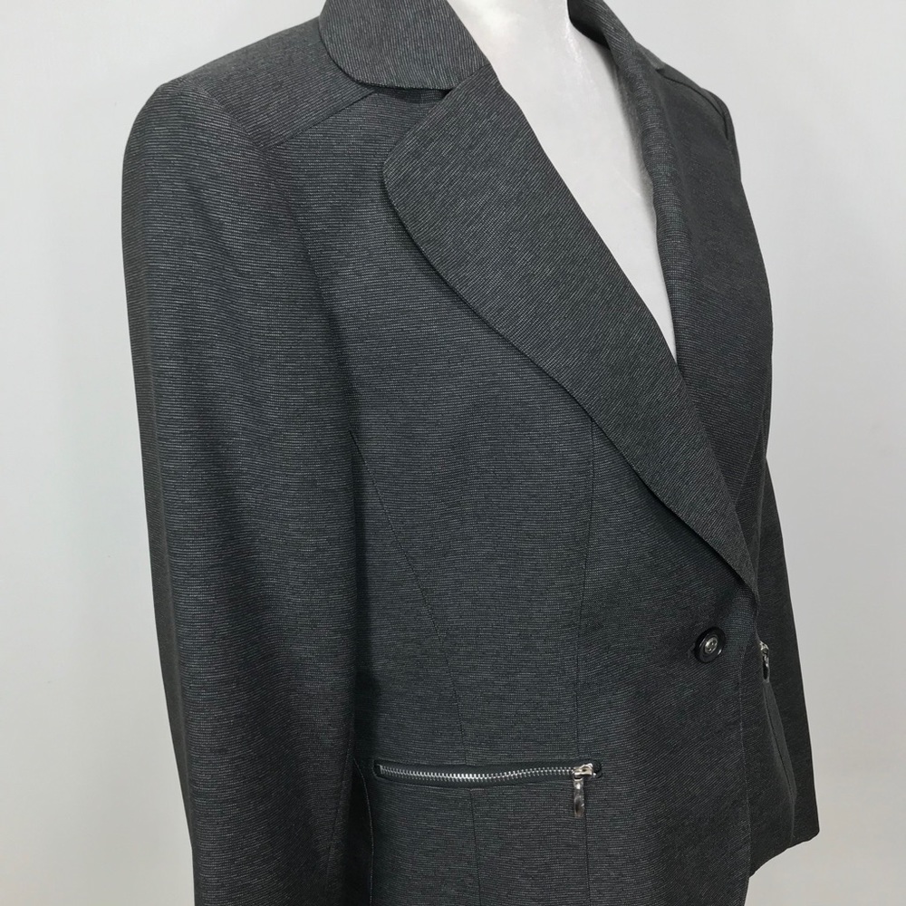 HP🛍 Nine & Co. Suit Jacket Blazer Size 16 - Picture 2 of 9